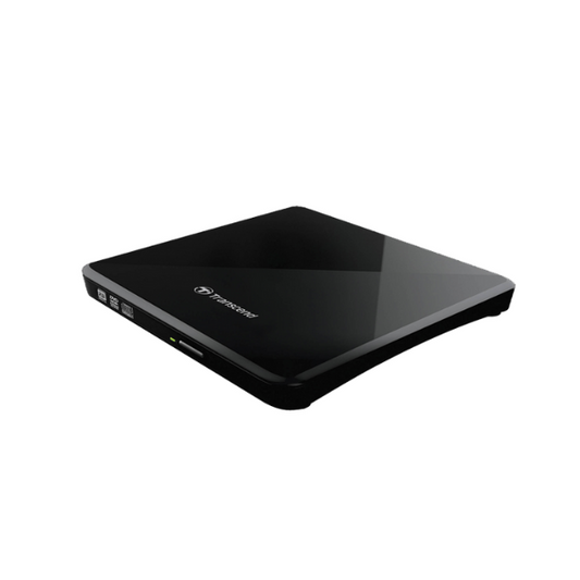 Transcend Portable CD/DVD Writer – Ultra-Slim 8XDVDS-K with USB 2.0 Support