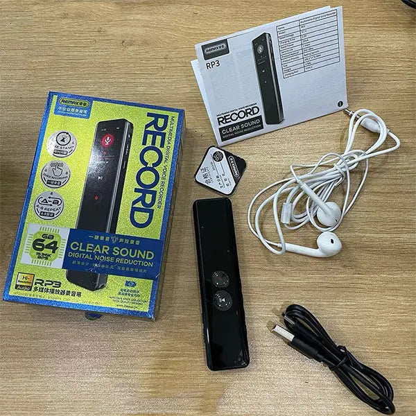 REMAX RP3 Voice Recorder – 64GB